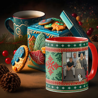 Caneca De Café Fofo de natal doce e doce Mug Foto