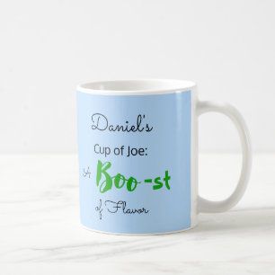 Caneca De Café Fofo-fantasma bonito abraça o Halloween