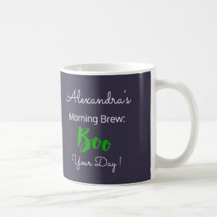 Caneca De Café Fofo-fantasma bonito abraça o Halloween