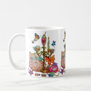 Caneca De Café Fofo Pastel