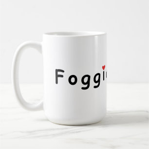 Caneca De Café Foggia Itália, eu amo Foggia
