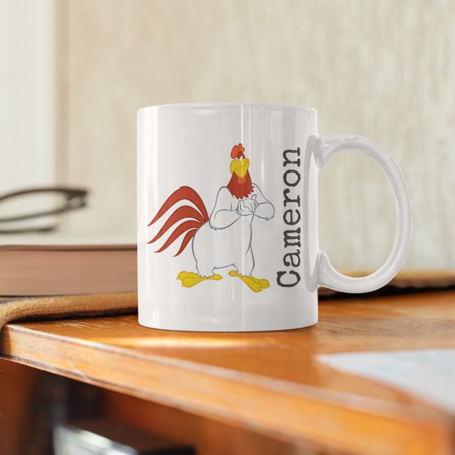 Caneca De Café Foghorn Leghorn | Stare Mischievous (Criador carregado)