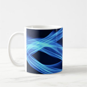 Caneca De Café Fogo azul