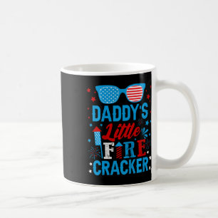 Caneca De Café Fogo do Dia da Independência do Firecracker Daddys