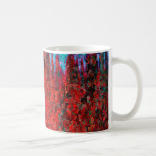 Caneca De Café Fogo e textura de gelo
