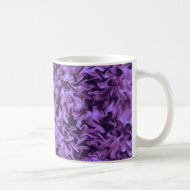 Caneca De Café Fogo Roxo (Direita)