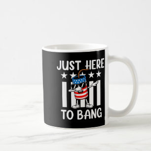 Caneca De Café Fogos de artifício patrióticos para quatro de julh