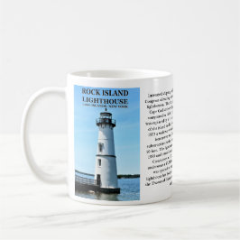 Caneca De Café Foguete Rock Island, Nova York Mug