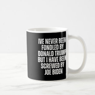 Caneca De Café Foi Conseguido Por Donald Trump Que Foi Parado Por