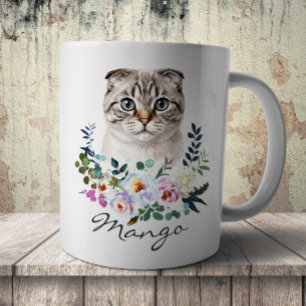 Caneca De Café Fold escocês aquarela