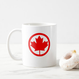 Caneca De Café Folha de Bordo Canadá