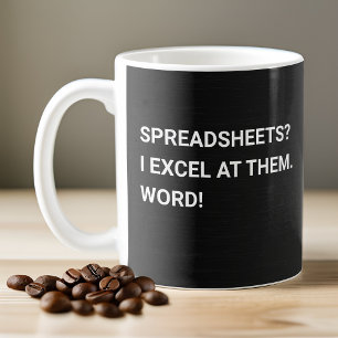 Caneca De Café Folha de café preto engraçado