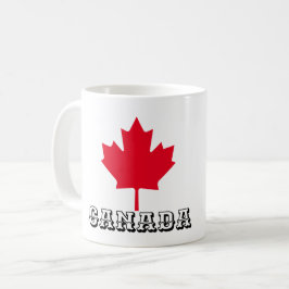 CANECA DE CAFÉ FOLHA DE MAPEL CANADÁ - DIA DO CANADÁ