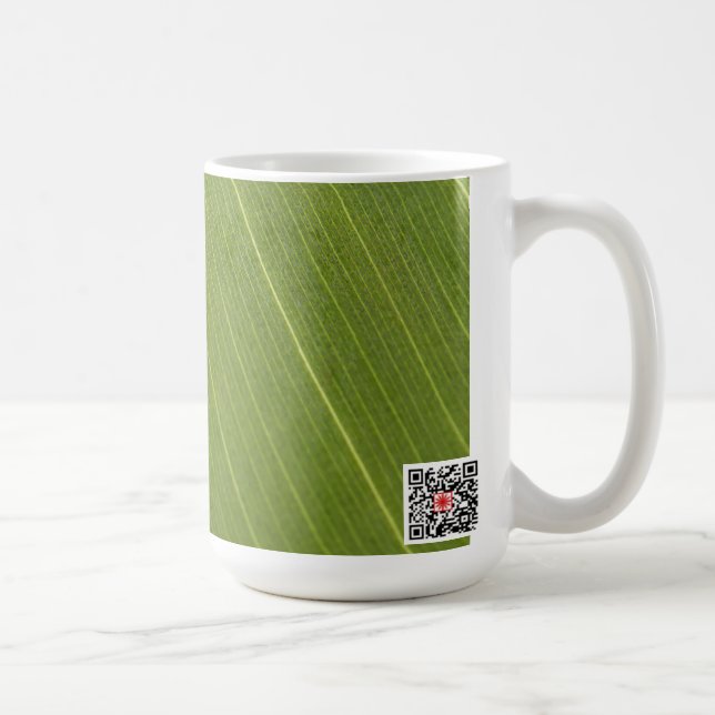 Caneca De Café Folha de Palmeira (Direita)
