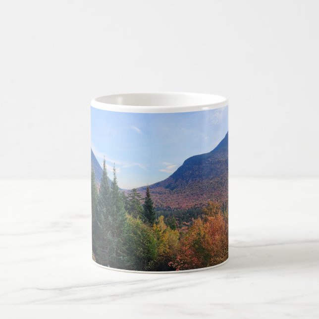 Caneca De Café Folhagem de outono de New Hampshire (Centro)