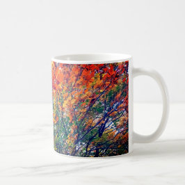Caneca De Café Folhas de laranja