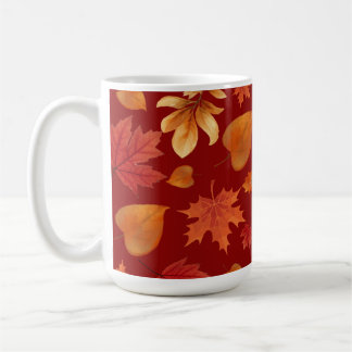 Caneca De Café Folhas de outono