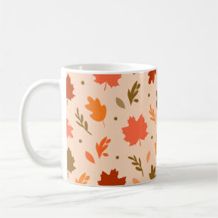 Caneca De Café Folhas de outono