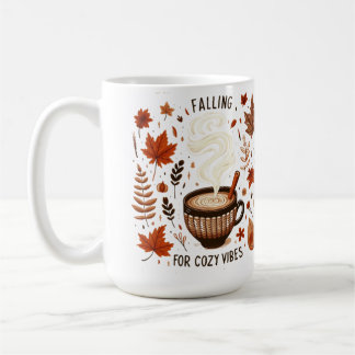 Caneca De Café Folhas de outono de Cozy e Víblias de especiarias
