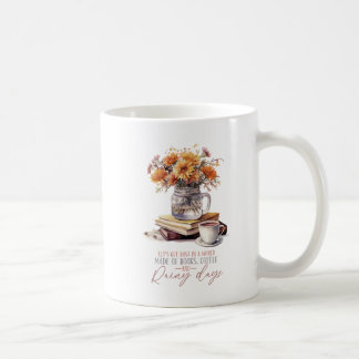 Caneca De Café Folhas de queda e flores