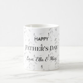 Caneca De Café Folheto do Dia do Pai Cozy