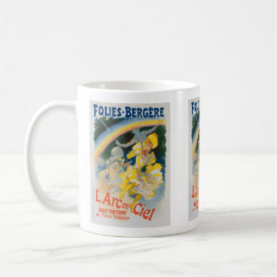 Caneca De Café Folies Bergère - L'arc en ciel - Jules Chéret 18