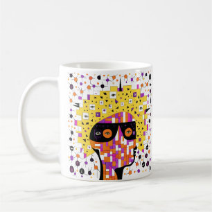 Caneca De Café Folk 001 Nancy