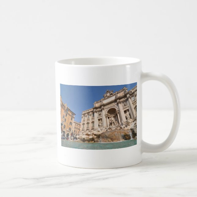 Caneca De Café Fontana di Trevi em Roma, Italia (Direita)
