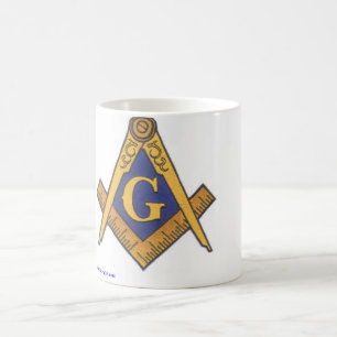 Caneca De Café Fonte maçónica, do avental aos relógios