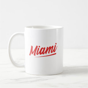 Caneca De Café Fonte Vermelha Miami