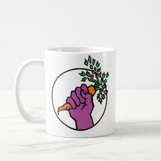 Caneca De Café Food Not Bombs logo