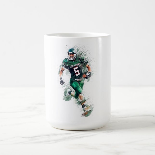 Caneca De Café Football (Centro)