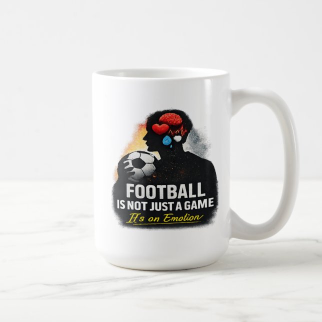 Caneca De Café Football and Identity (Direita)
