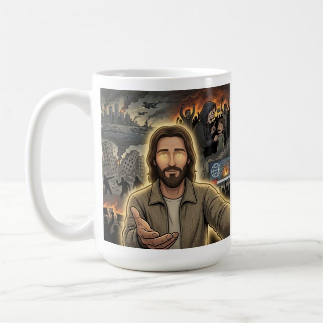 Caneca De Café Foque em Mim (Esquerda)