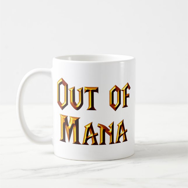 Caneca De Café Fora de Mana (Esquerda)
