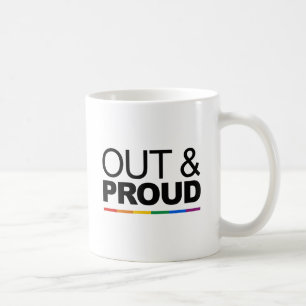 CANECA DE CAFÉ FORA DO ARMÁRIO E ORGULHOSO