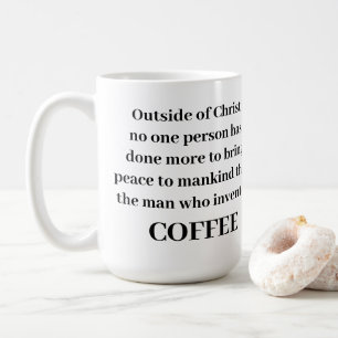 Caneca De Café Fora do Cristo de café Mug