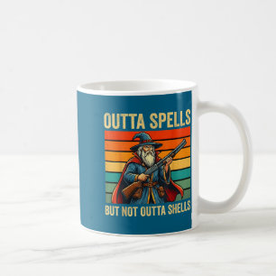 Caneca De Café Fora Feitiços Mas Não Fora Conchas Mágico Fantasia