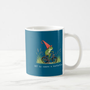 Caneca De Café Fora Para Causar Um Confusão Divertido Mago Sapo M