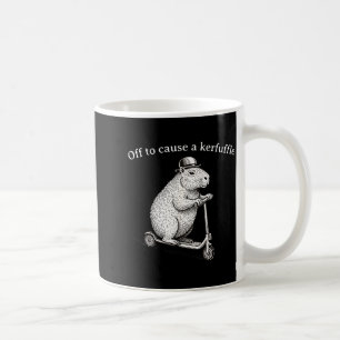 Caneca De Café Fora Para Causar Um Confusão Divertido Silly Groun