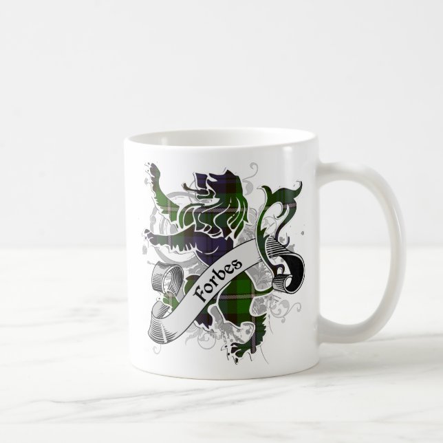 Caneca De Café Forbes Lion Tartan (Direita)