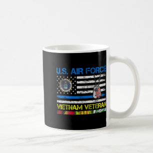 Caneca De Café Força Aérea Americana Vietnam Veteran, Usaf Vetera