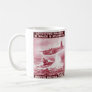 Caneca De Café Força aérea polonesa de WWII