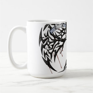 Caneca De Café Força Através da Dor – Frase Motivacional para Beb