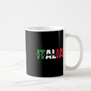 Caneca De Café Força Azzurri Itália Futebol Amigável Parte