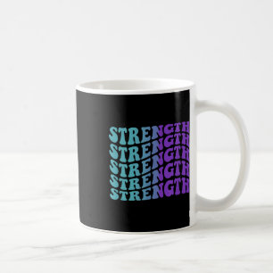 Caneca De Café Força, Consciência da Saúde Mental