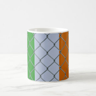 Caneca De Café Força da Bandeira Irlandesa