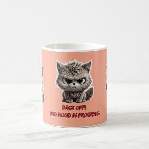 Caneca De Café Força de atitude do Gatinho
