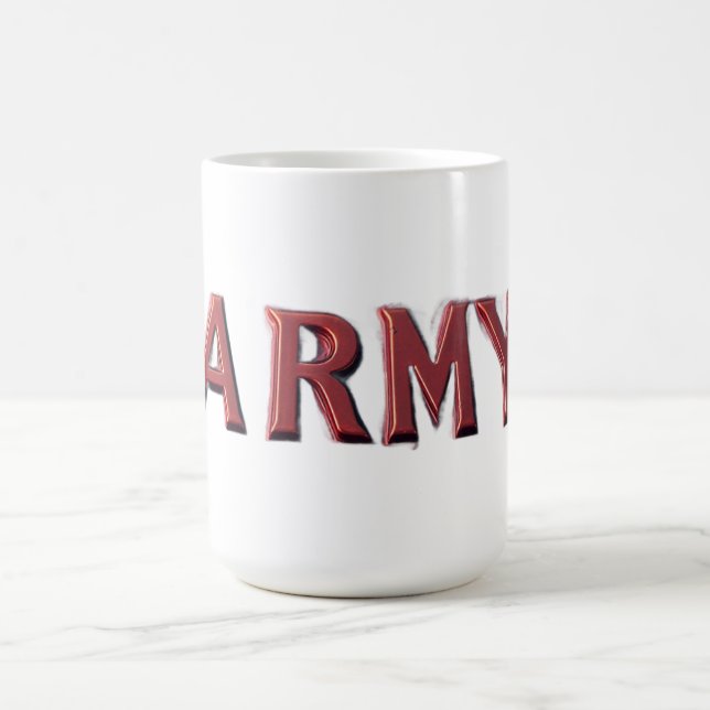 Caneca De Café Força de Elite da Linha de Frente (Centro)