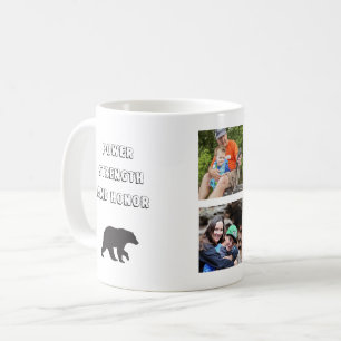Caneca De Café Força de poder e honra filho